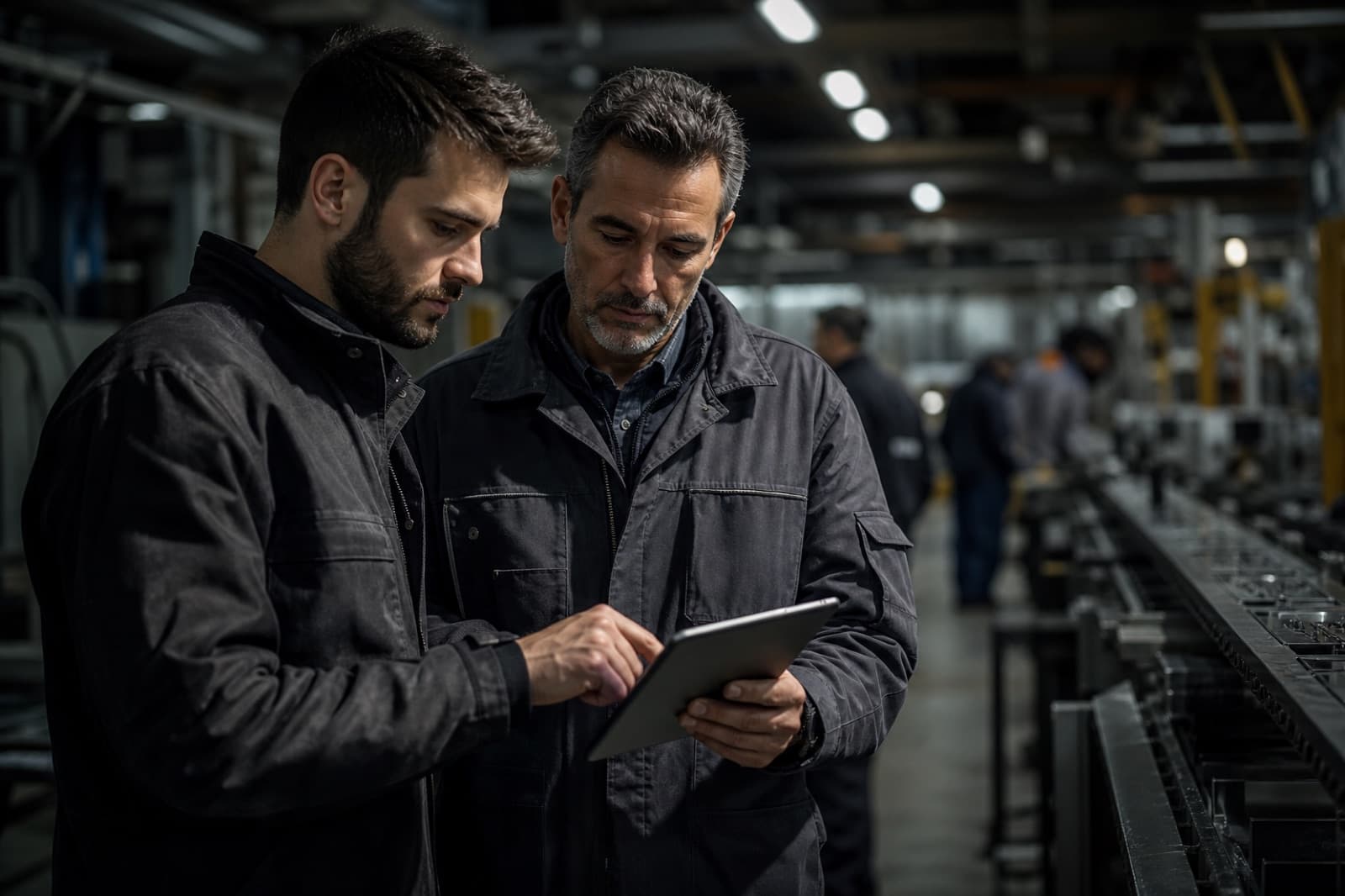 Collaborazione tecnica in ambiente industriale